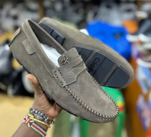 Calvin Klein Leather Moccasins