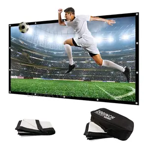 200*200 Wall Projector Screen Big 16:9 3d Movie Screen of Thick