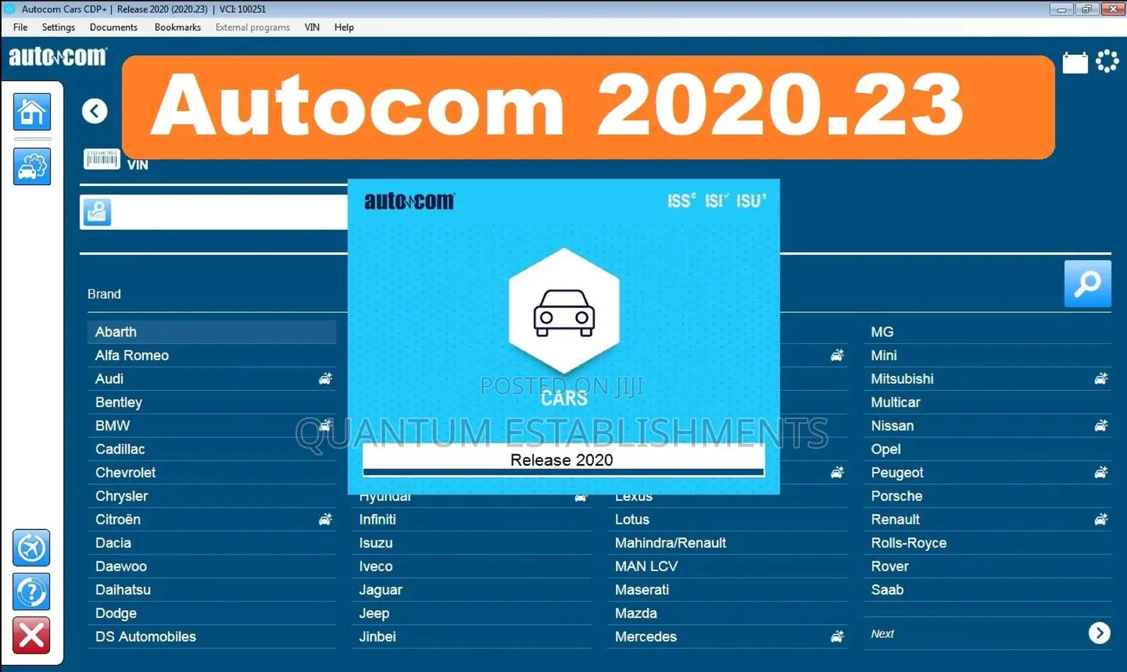 Autocom 2020.23 Diagnostic Software