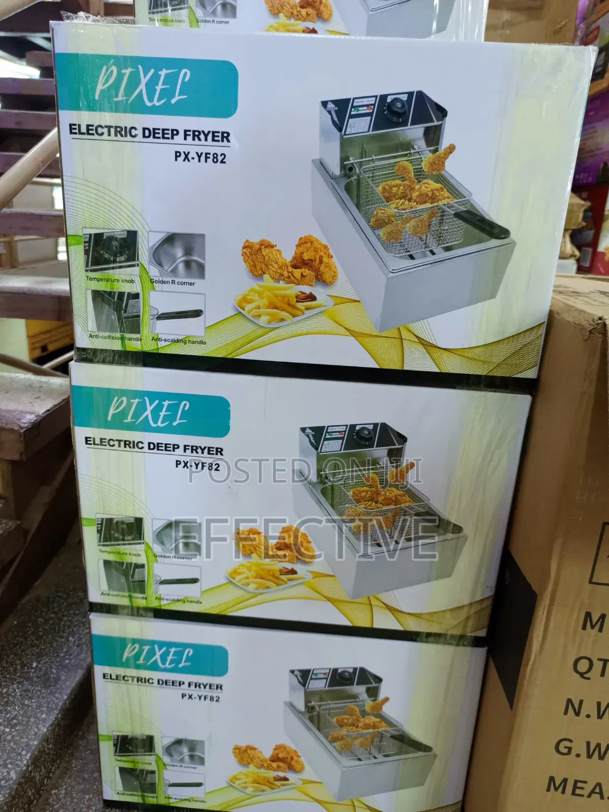 Electric Deep Fryer, Model Px-Yf82.