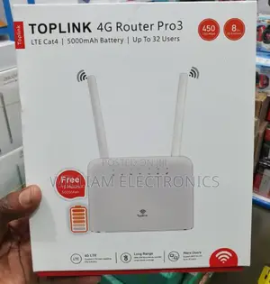 Top Link Pro 3 Rechargeable Sim Card Router