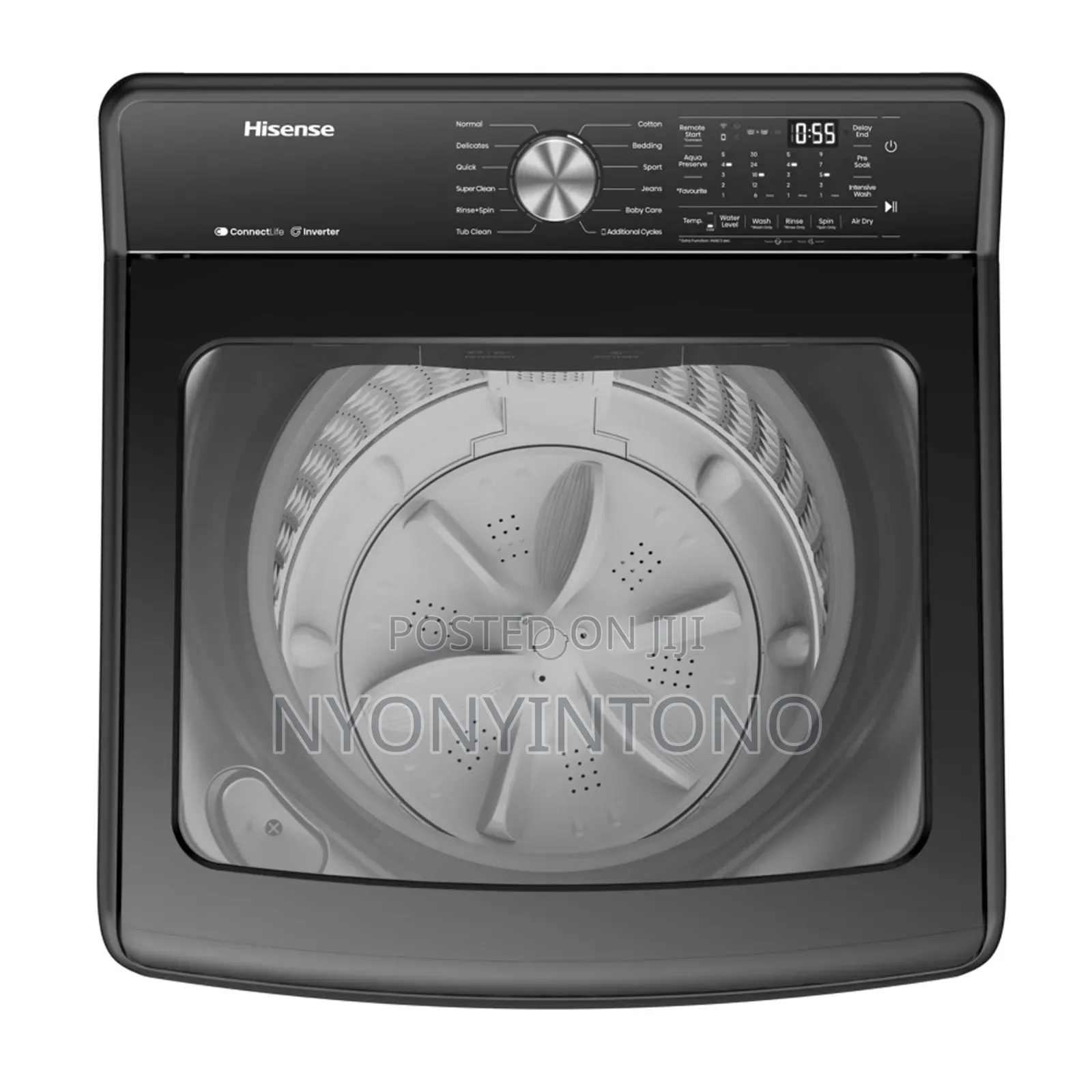 Hisense 18kg Top Loader Automatic Washing Machine
