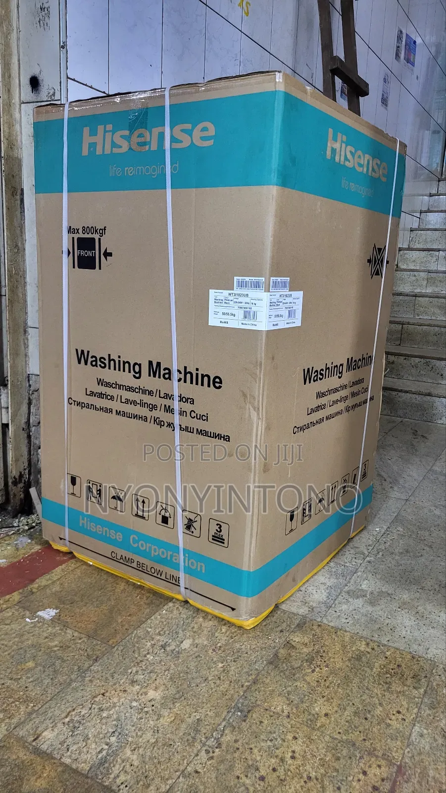 Hisense 18kg Top Loader Automatic Washing Machine