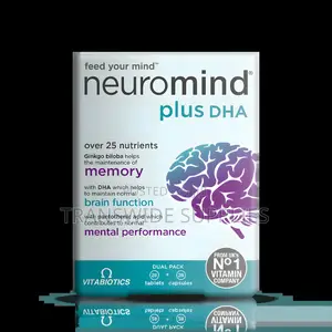 Neuromind Plus Dha 56tabs/Caps - Great Memory, Brain Mind Function