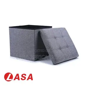 38cm Storage Ottoman Cube Foldable Box