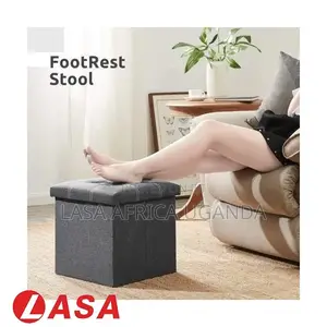 38cm Storage Ottoman Cube Foldable Box