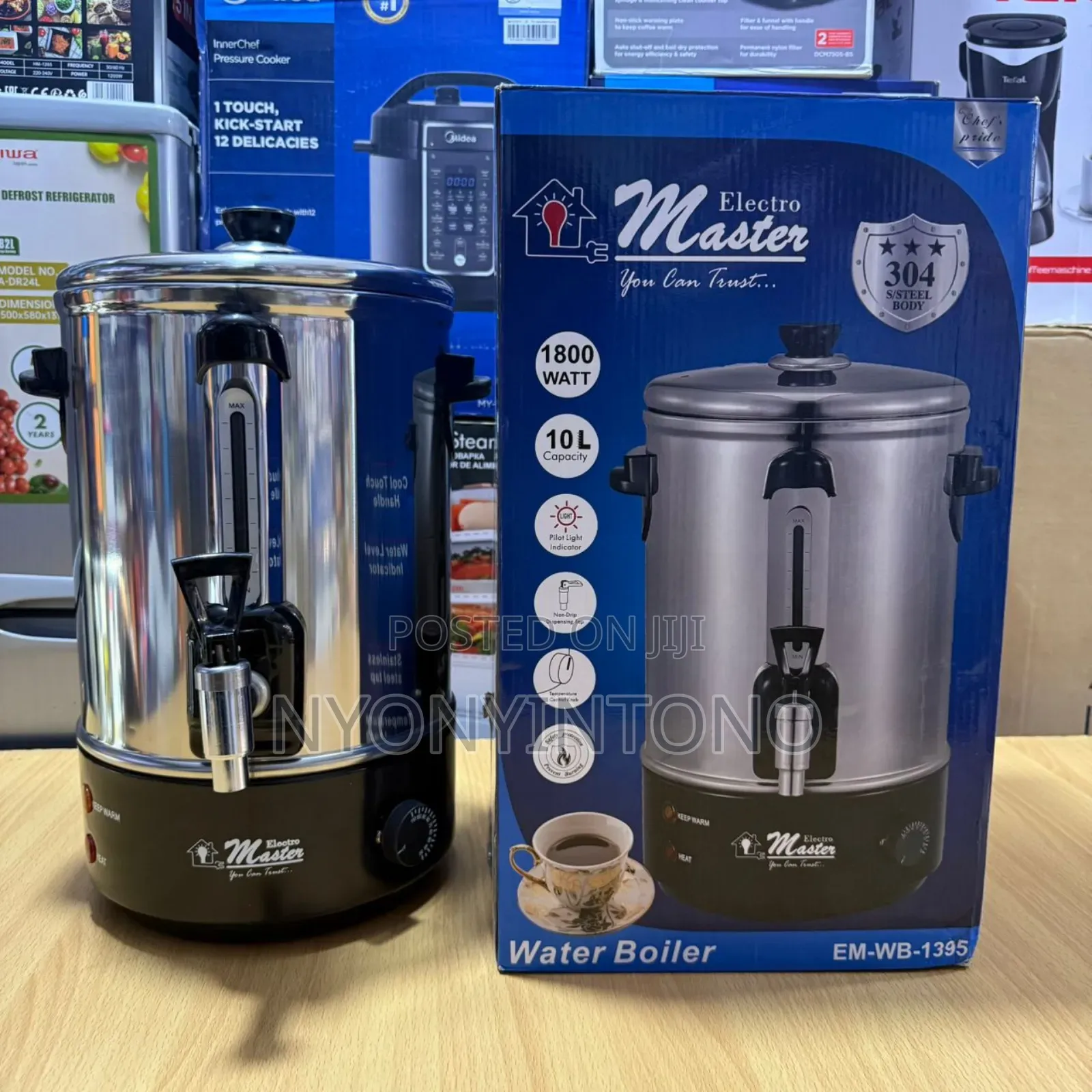 Electro Master 10liters Electric Water Boiler