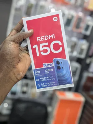 New Xiaomi Redmi 15C 4G 128 GB Black
