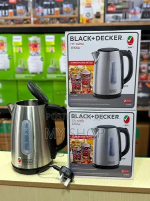 Black+Decker Stainless Steel Kettle