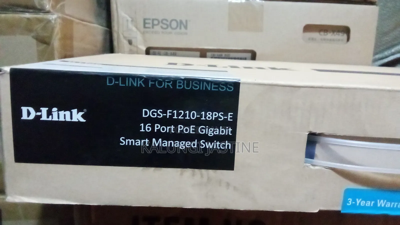 D-Link 16 Port Poe Gigabit Switch Smart Managed