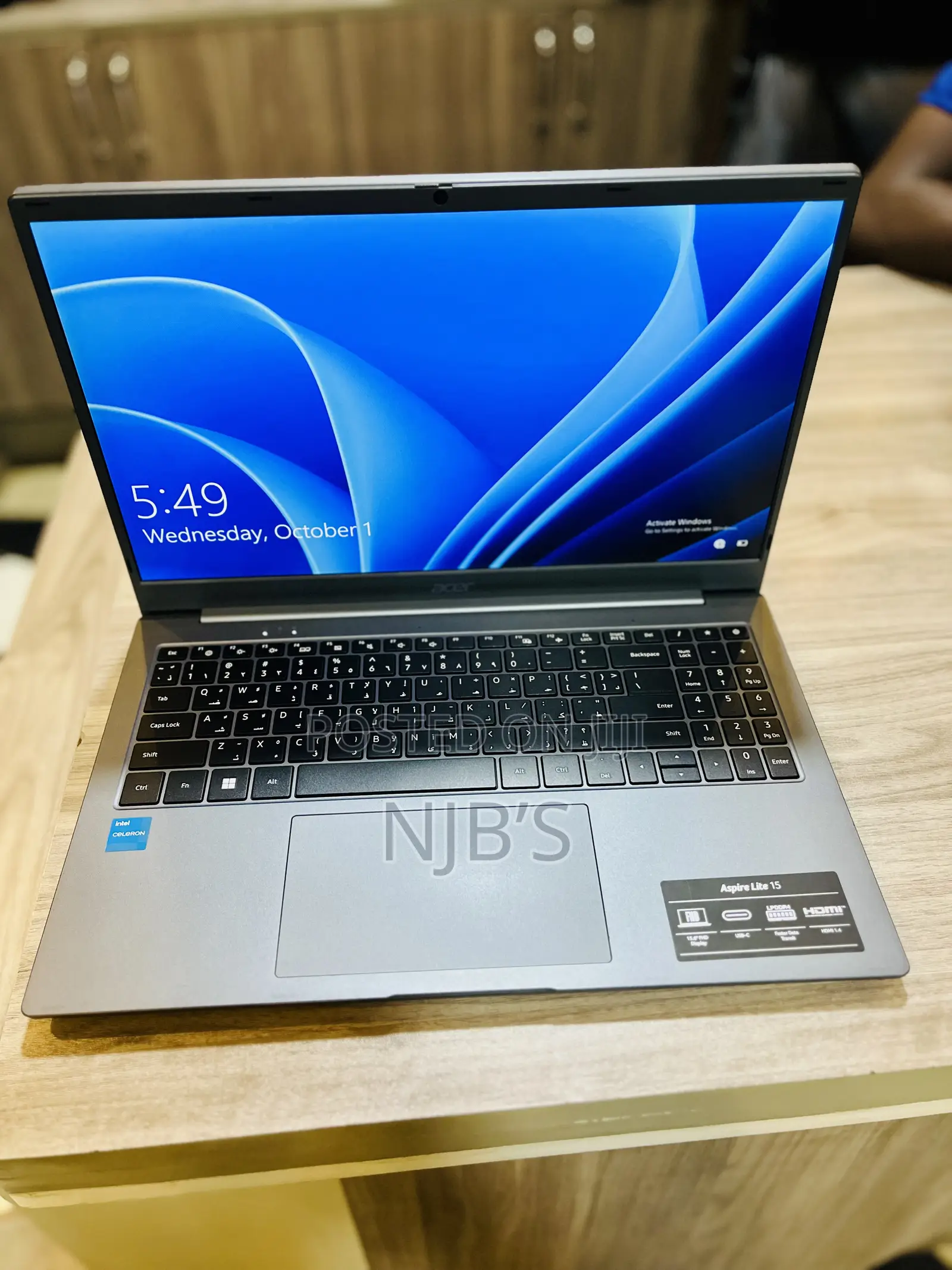 Laptop Acer 4GB Intel Celeron eMMC 128GB