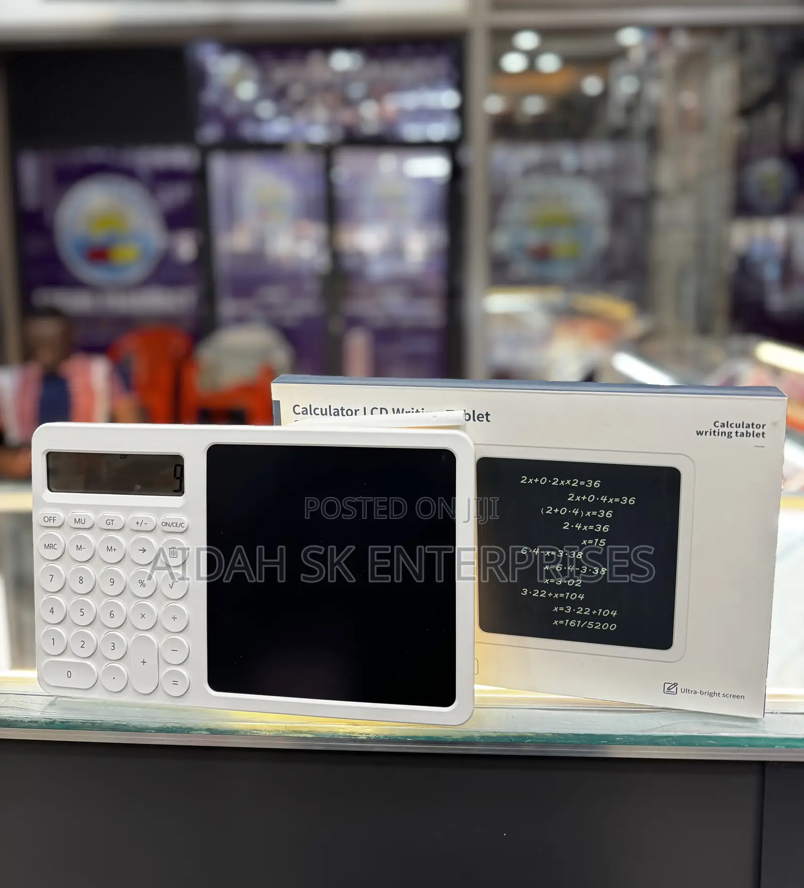 Calculator With LCD Writing Tablet Desktop
