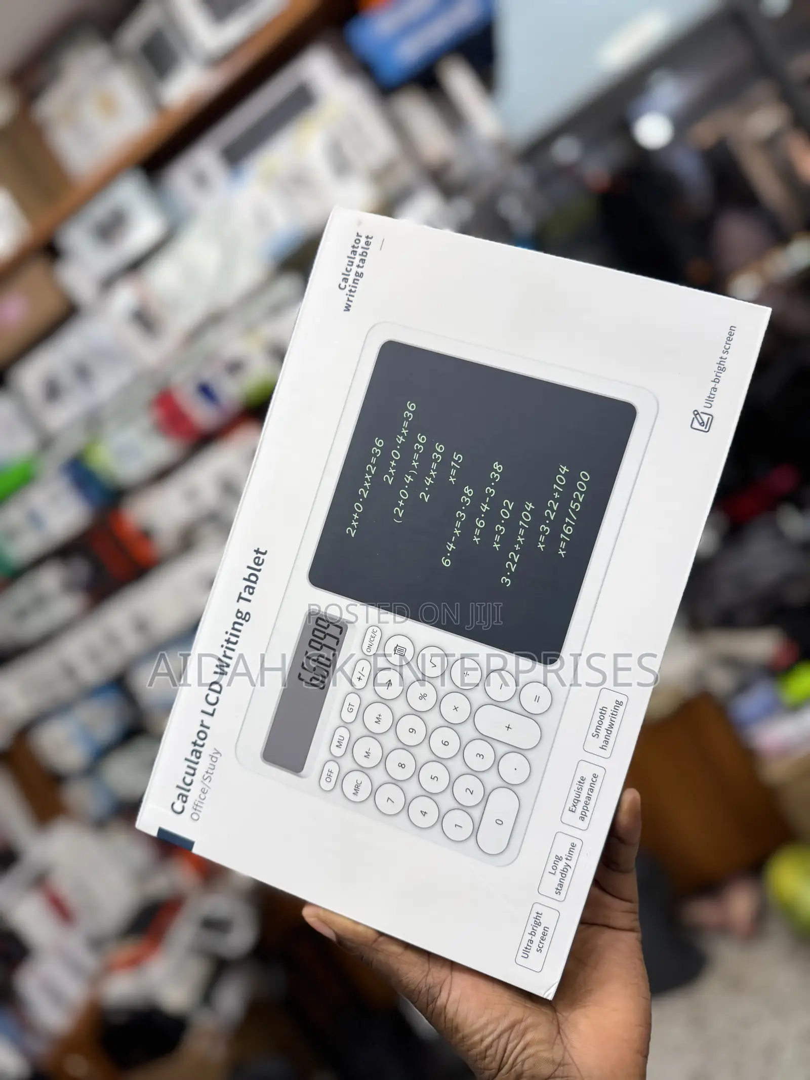 Calculator With LCD Writing Tablet Desktop