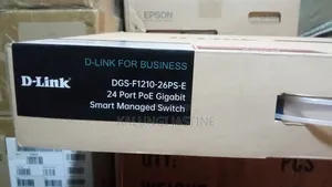 D-Link 24port Poe Gigabit Switch Smart Managed
