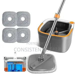Spin Mop and Bucket Set