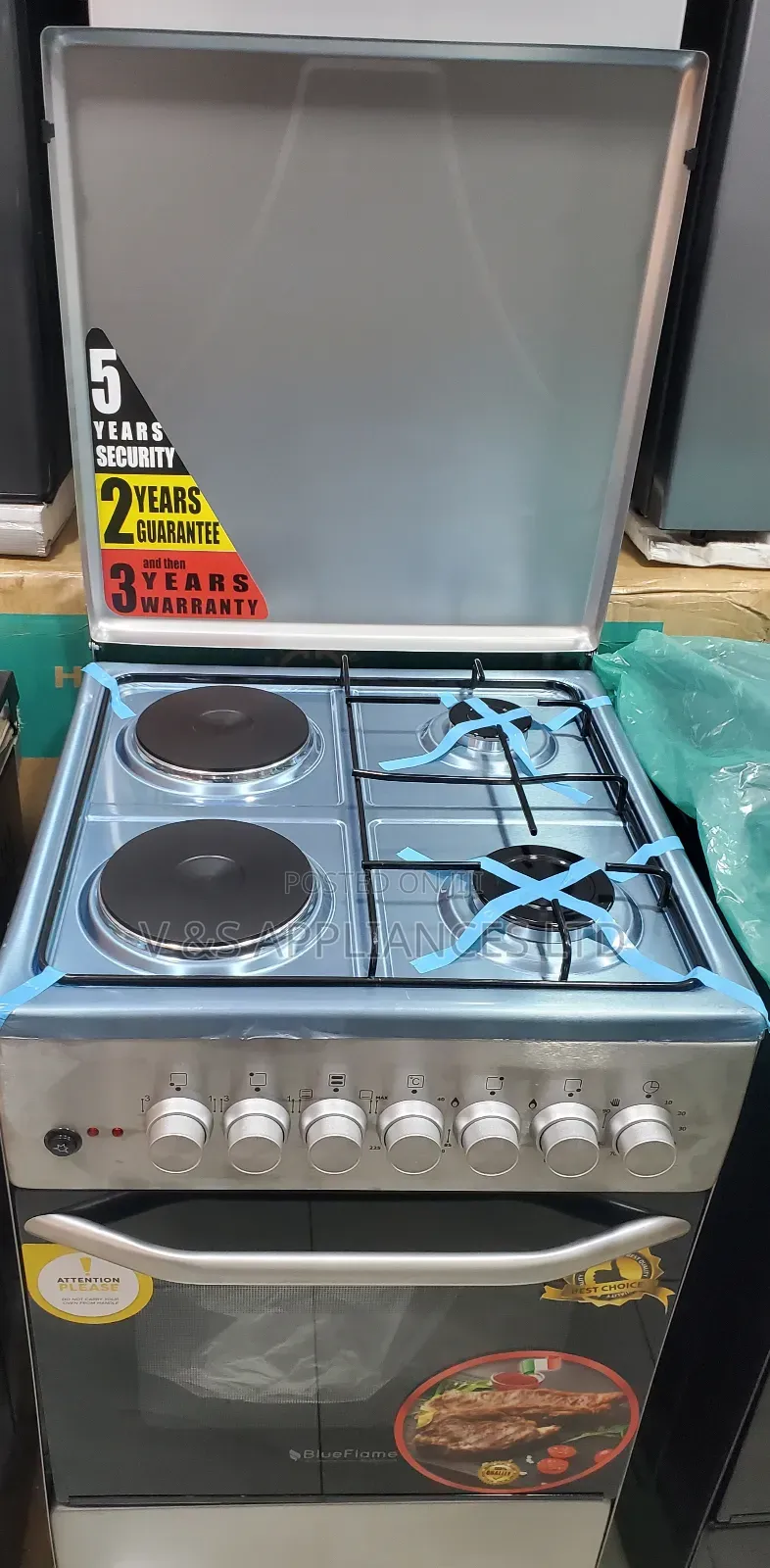Blueframe 50by50 Gas Cooker