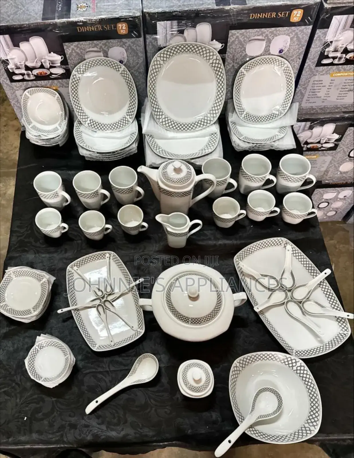 117pics Ceramic Dinner Sets