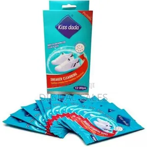 12pcs Sneaker Cleaning Wet Wipes - Quick Portable Pocket Whitening