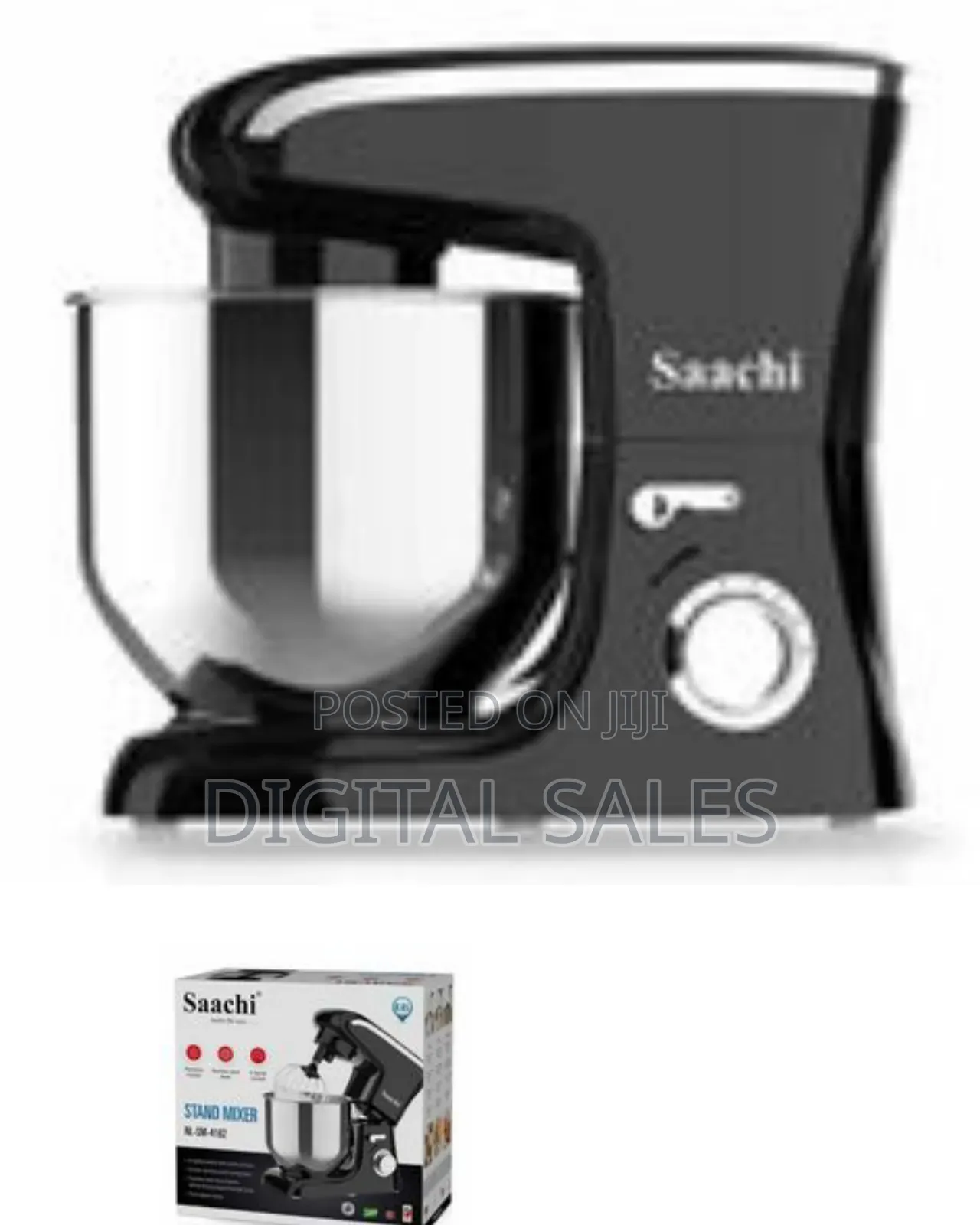 Saachi 8 Litres 6-Speed Stand Mixer With Pulse Function
