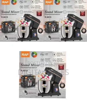 Raf 12 Litres Kitchen Electric Stand Mixer Tilt-Head Food Mixers