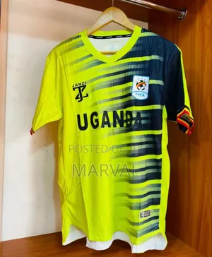 Original Uganda Cranes Football Jersey( Yellow)