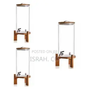10l Glass Drinks Dispenser Jar With Tap,