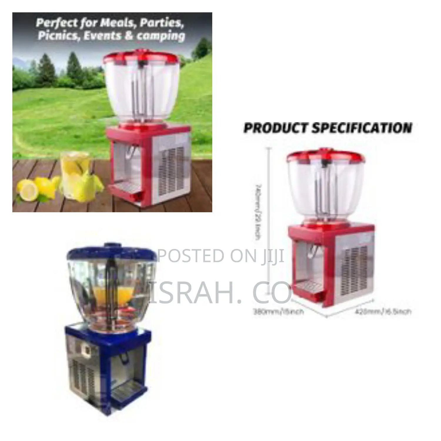 Single Juicer Dispenser Multipurpose