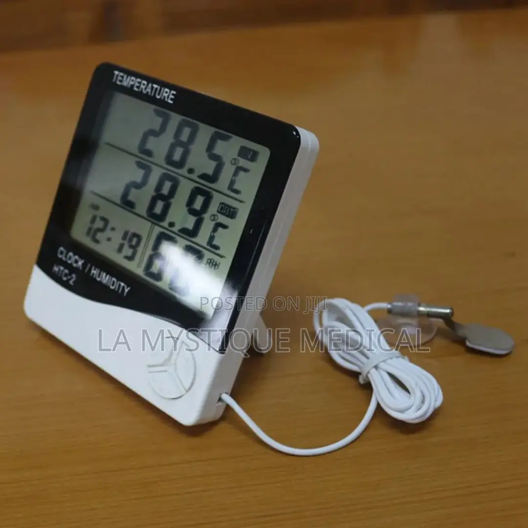 Portable Temp. Humidity Clock