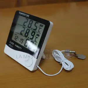 Portable Temp. Humidity Clock