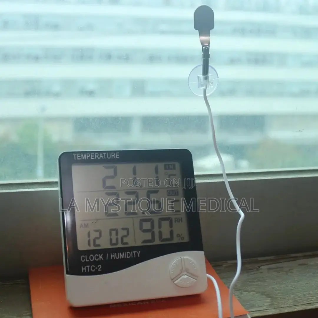 Portable Temp. Humidity Clock