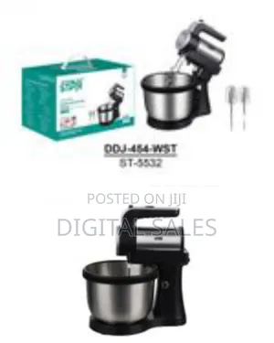 Sonifer 4.5l Knead Dough Stand Hand Mixer Egg Beater With Pure