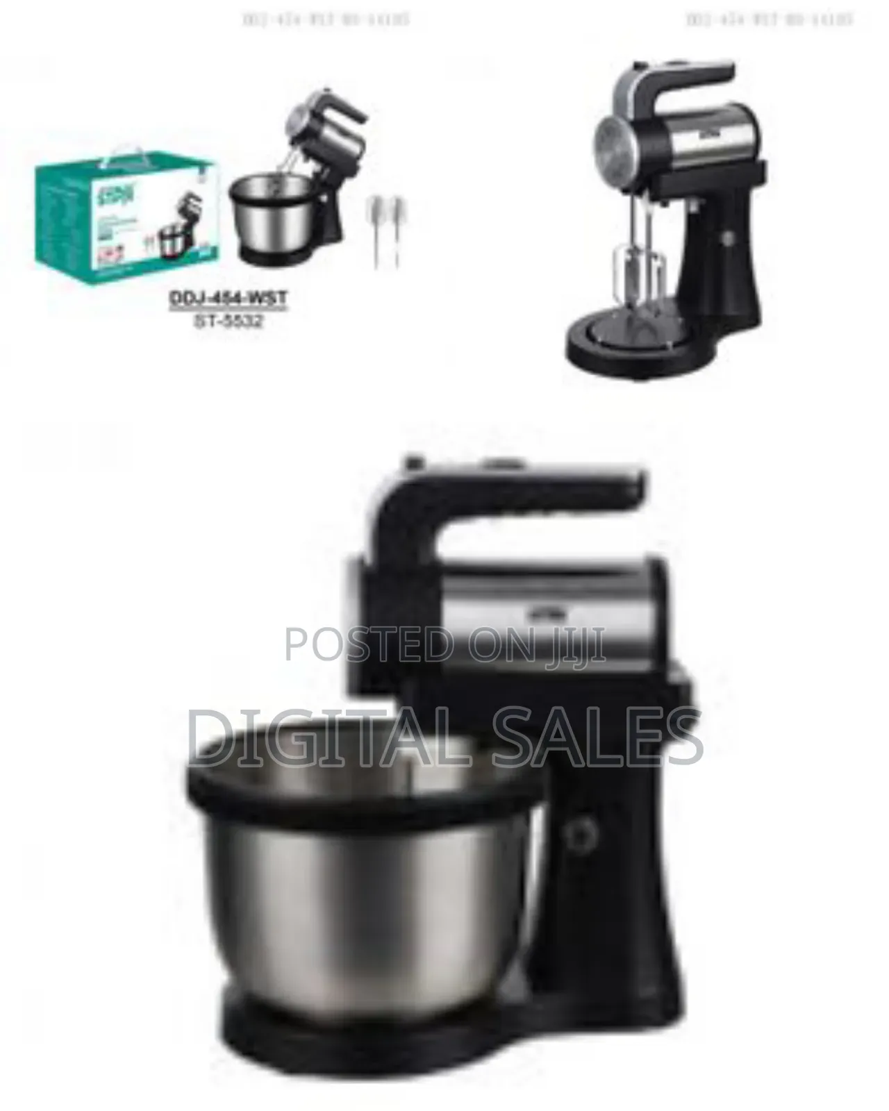 Sonifer 4.5l Knead Dough Stand Hand Mixer Egg Beater With Pure
