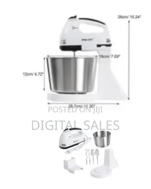 Sokany Portable Versatile 7 Speed Hand Mixer With Cake Stand Mixer