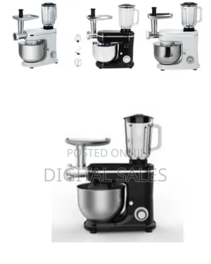 Hoffmans Multi-Functional 3 in 1 Meat Grinder Glass Blender Jar