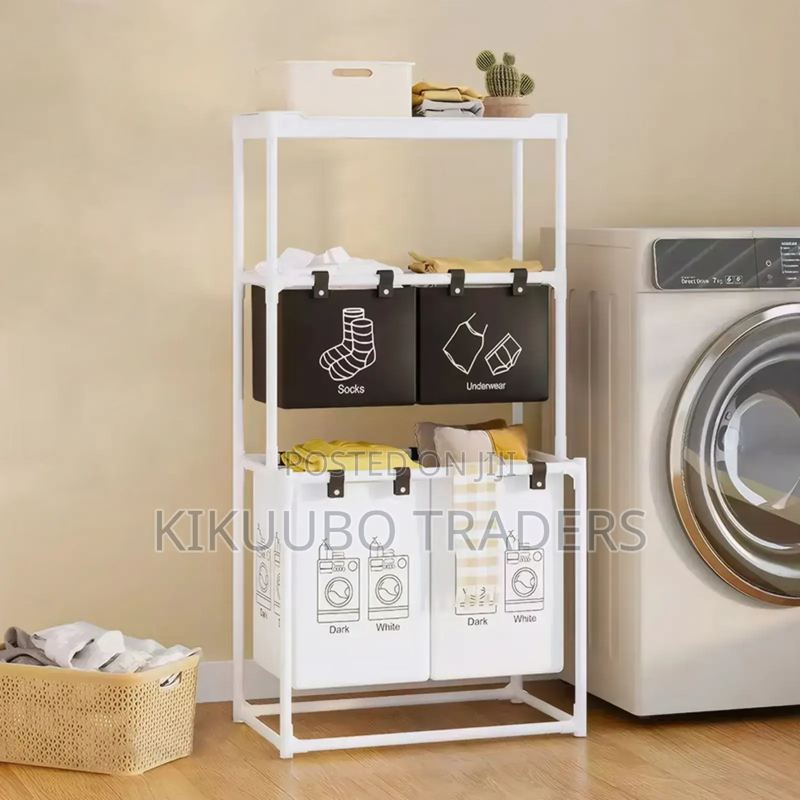3 Tier Laundry Sorter Basket