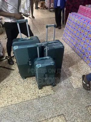 Suit Case Rubber Material 3 Piece