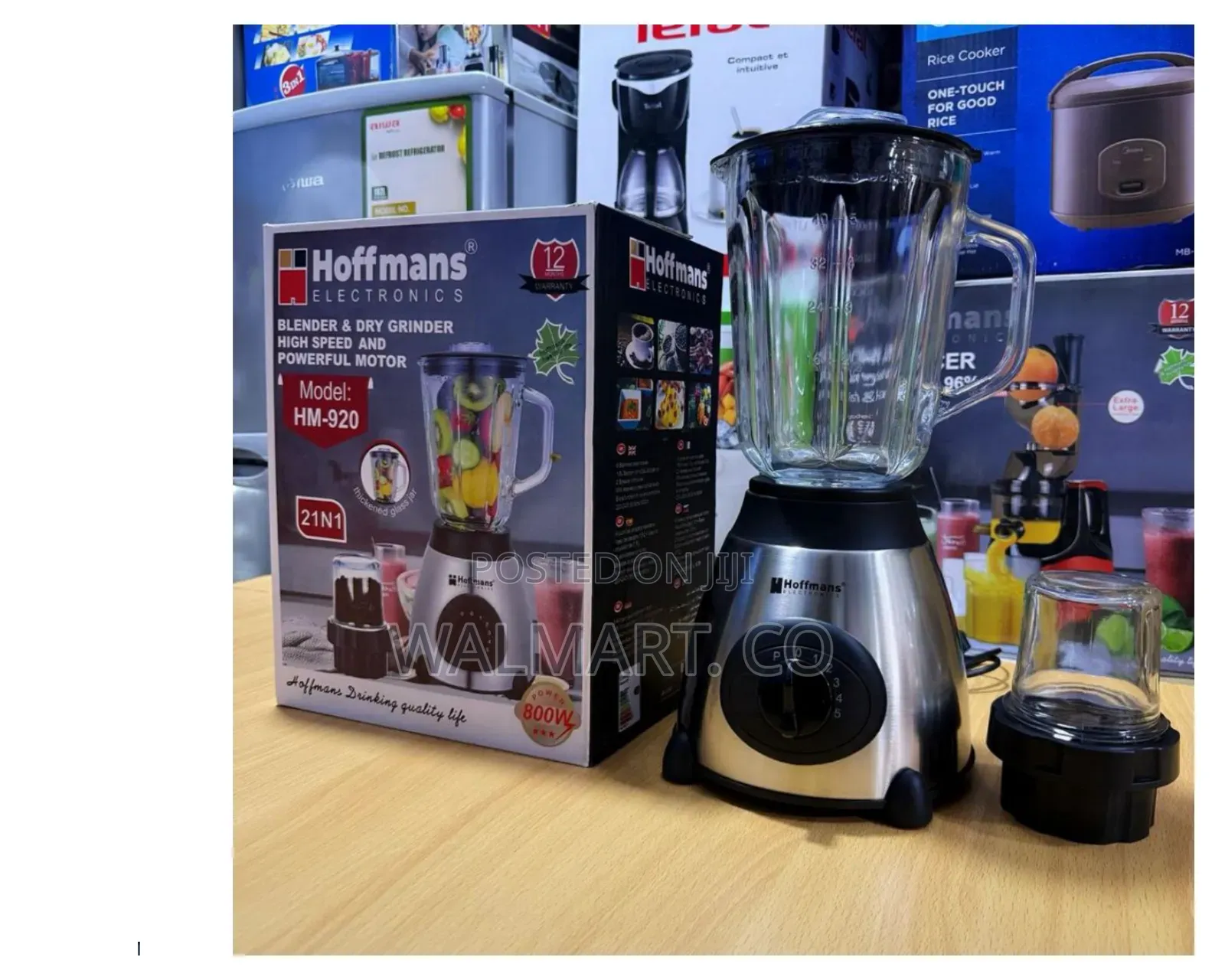 Hoffmans Glass Blender Hm920