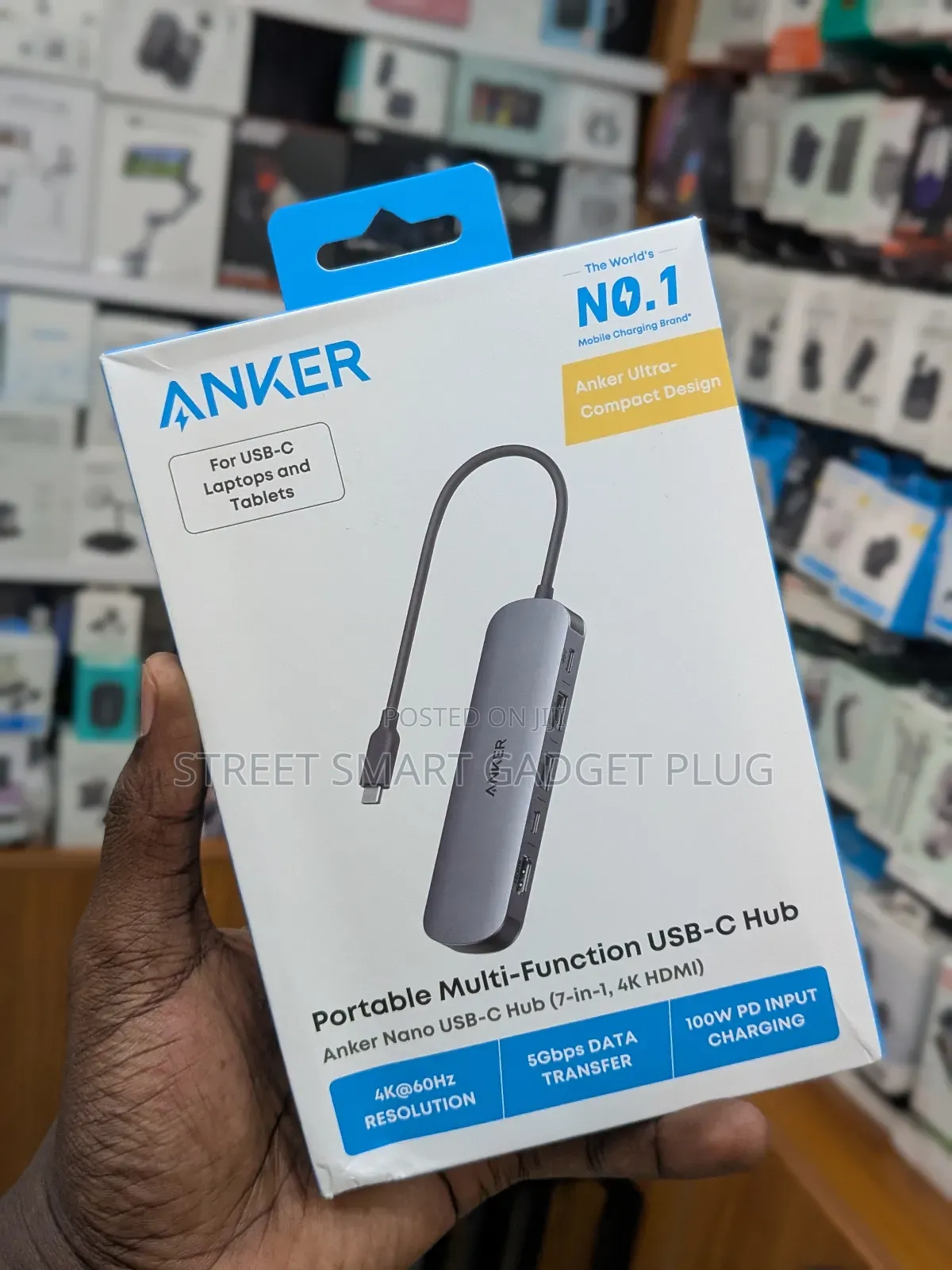 Anker Portable Multi Function Usb -Hub 7in1