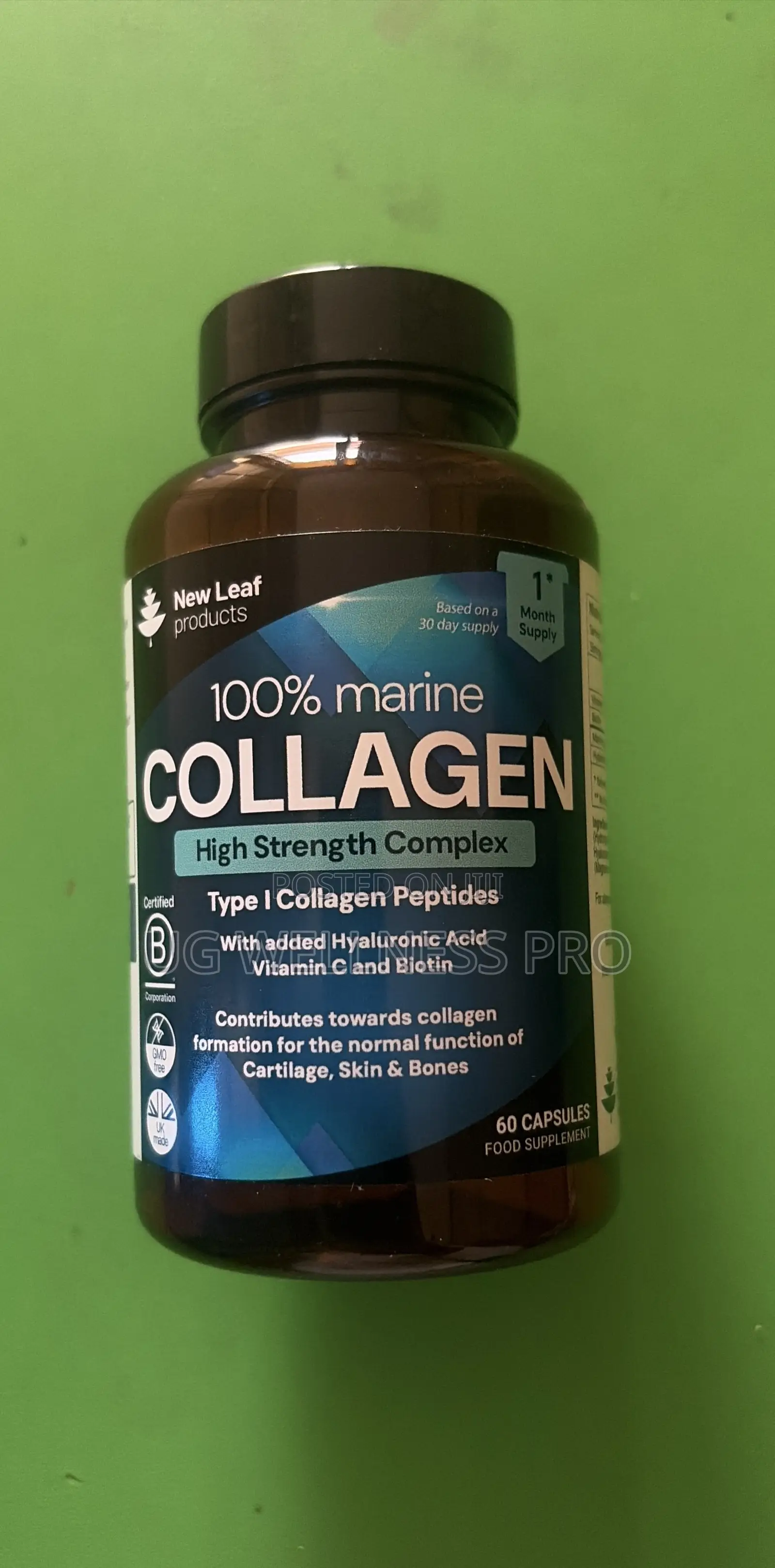 New Leaf 100% Marine Collagen 60s