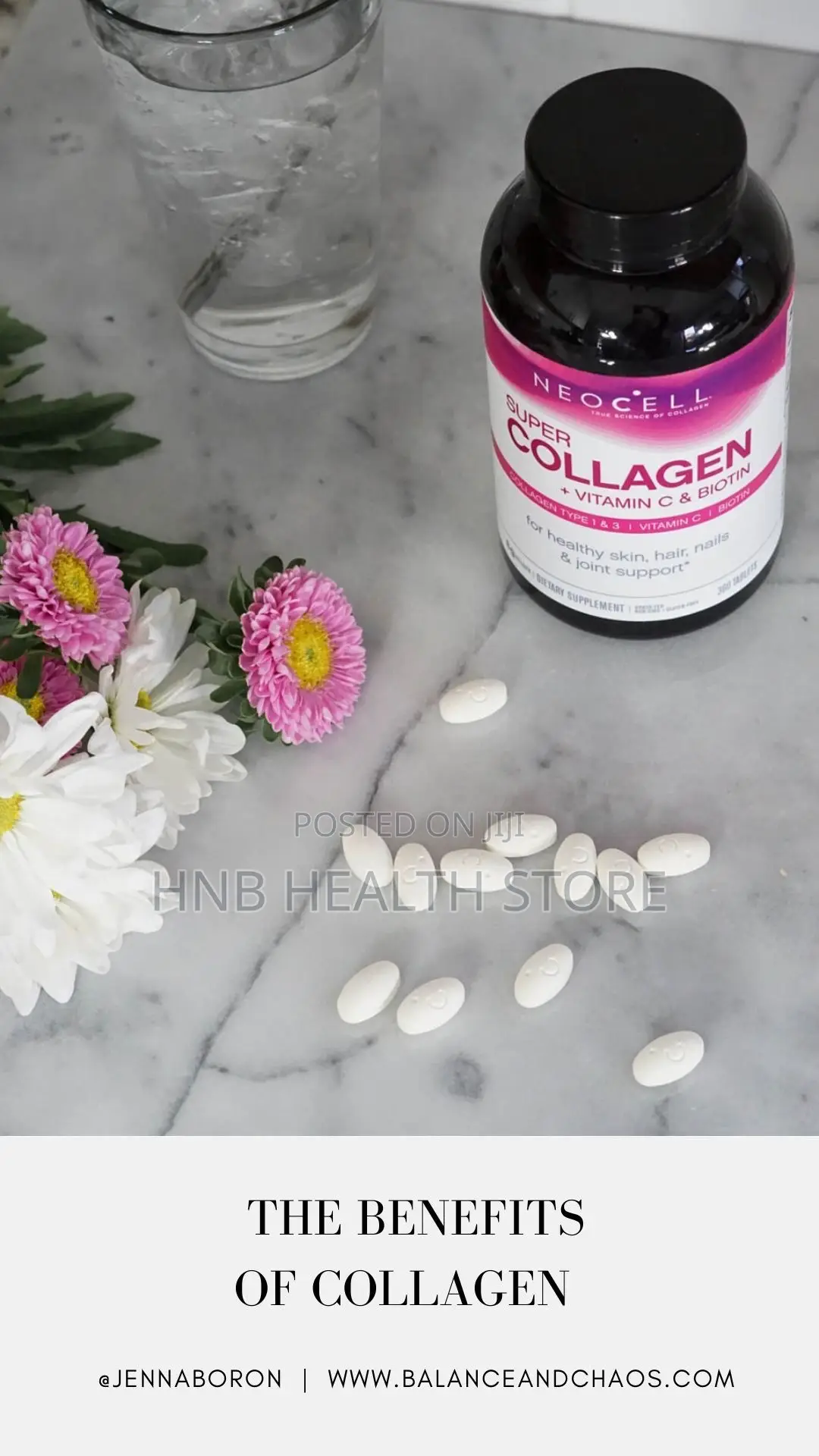 Neocell Collagen Tabs.
