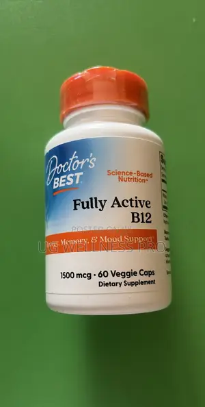 Doctor's Best, Fully Active B12, 1,500 McG, 60 Veggie Caps