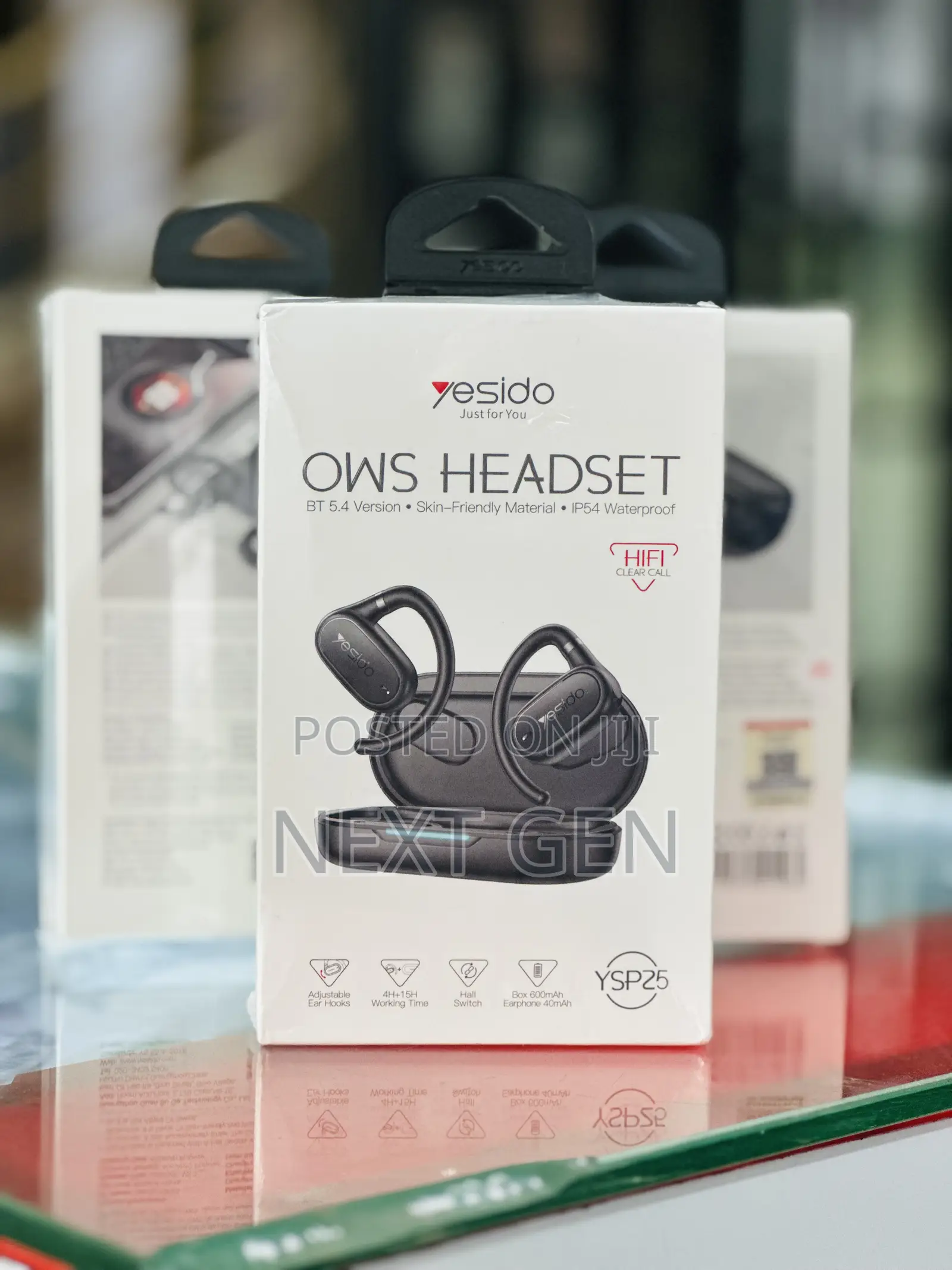 Yesido Ysp25 5.4 Bluetooth Version Adjustable Ear Hooks