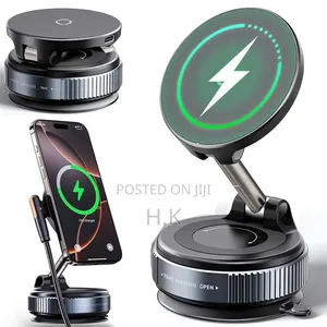 Magnetic Suction Cup Holder.