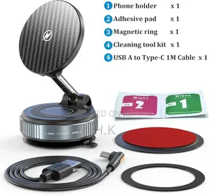 360° Adjustable Suction Cup Phone Mount for Car