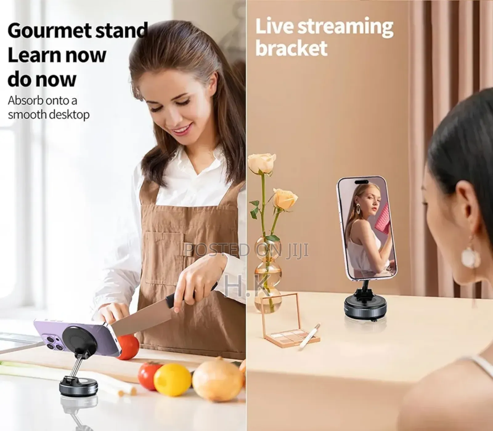 360° Adjustable Suction Cup Phone Mount for Car