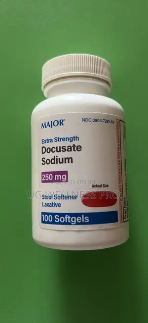 Stool Softener 250mg Major Docusate Sodium 250mg Constipation Relief