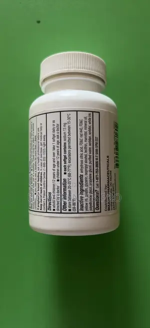 Stool Softener 250mg Major Docusate Sodium 250mg Constipation Relief