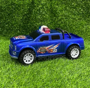 Toy Police Pickup Truck