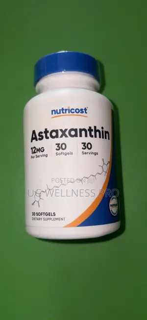 Nutricost, Astaxanthin, 12 Mg, 30 Softgels