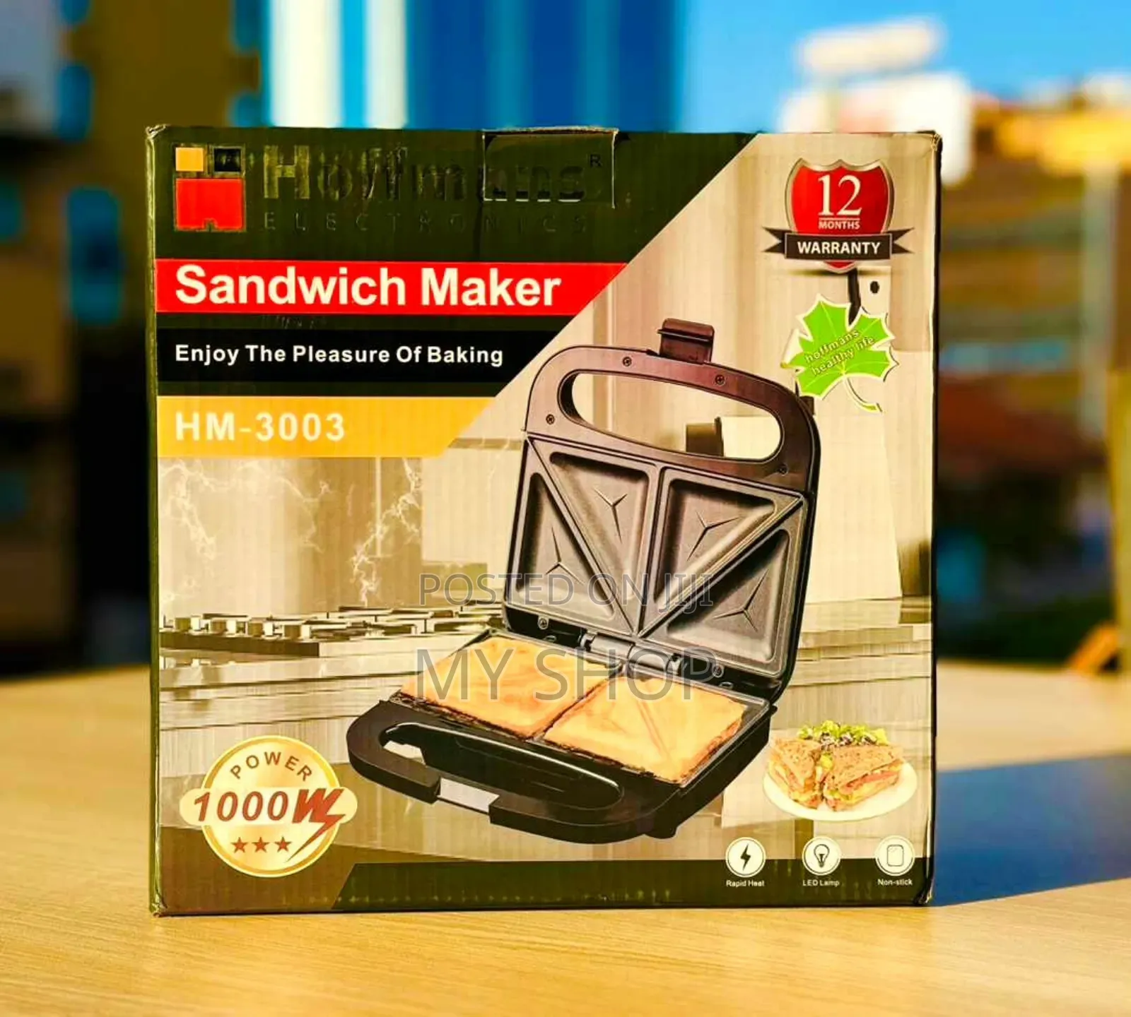 Hoffmans Sandwich Maker Hm-3003